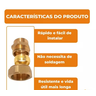 Conexao P/ Coletor Solar 3/4"m X 22mm Emmeti - 3