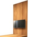 Ver imagem 4 de Painel para TV Sala de Reunião MDF 90cm Freijó F5 Office