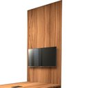 Ver imagem 5 de Painel para TV Sala de Reunião MDF 90cm Freijó F5 Office