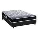 Ver imagem 1 de Cama Box Casal: Colchão Ortopédico Probel D33/EP Advanced Tech1500 + Base CRC Suede Gray(138x188)