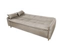 Ver imagem 3 de Sofá Cama Casal Reclinável Donna - Marrom claro light
