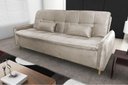 Ver imagem 4 de Sofá Cama Casal Reclinável Donna - Marrom claro light