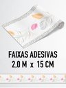Ver imagem 5 de Faixa Decorativa Adesiva (autocolante) - Botões de Rosas