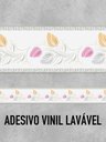 Ver imagem 2 de Faixa Decorativa Adesiva (autocolante) - Botões de Rosas
