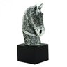 FIGURA DECORATIVA DE RESINA CAVALO BTC Decor - 1