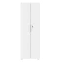 Ver imagem 6 de Kit com 2 Armários Multiuso Escritório 4 Portas e Prateleiras Branco/New