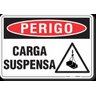 PLACA PERIGO CARGA SUSPENSA - 1