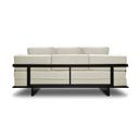 Ver imagem 7 de Sofá Cama Solteiro 2 Lugares Linho Bege Living 200cm Base Industrial Sala Cherie K01 - D’Rossi