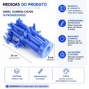Ver mais imagens de Varal Suspenso Dobravel 16 Prendedores Tipo Guarda Chuva Grande para Meias Roupas Intimas Lavanderia