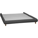 Ver imagem 1 de Base Cama Box Queen Size 173cm Orgânica Napoli Bouclê:bouclê Cinza Grafite