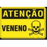 PLACA ATENÇÃO VENENO - 1