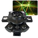 Ver imagem 1 de Luz de Palco Moving Head 150w Dj Dmx512 Led Rgb 22 Canais Festa Evento Show Mini Moving Laser Ilumin