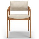 Ver imagem 7 de Kit 06 Cadeiras para Sala de Jantar Estar Living Giorgia L02 Linho Palha - Lyam Decor