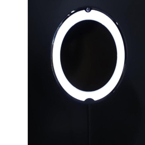 Espelho Iluminador de Banheiro 10X Antiembaçante Maquiagem Barbar Boz Zomm