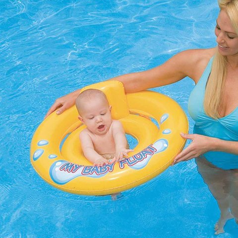 Boia Infantil Inflável - Baby Bote - Meu Primeiro Bote para Bebê - Intex