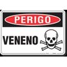 PLACA PERIGO VENENO - 1