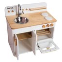 Ver imagem 4 de Bancada Infantil Branca de Madeira Fabrink