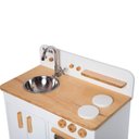 Ver imagem 5 de Bancada Infantil Branca de Madeira Fabrink