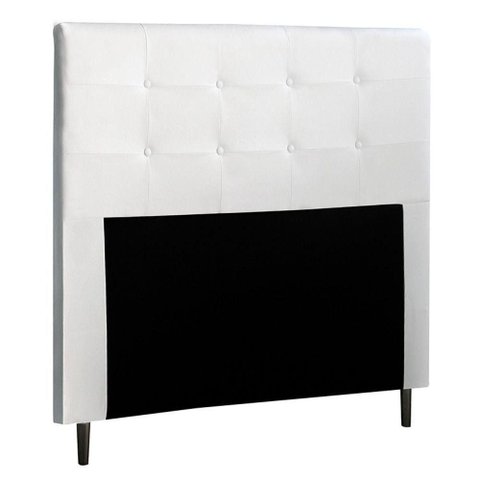 Cabeceira Cama Box Casal King Luna 193cm Branco