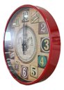 Ver imagem 3 de Relógio De Parede Retrô Vintage Nostálgico Abs Acrílico 30cm