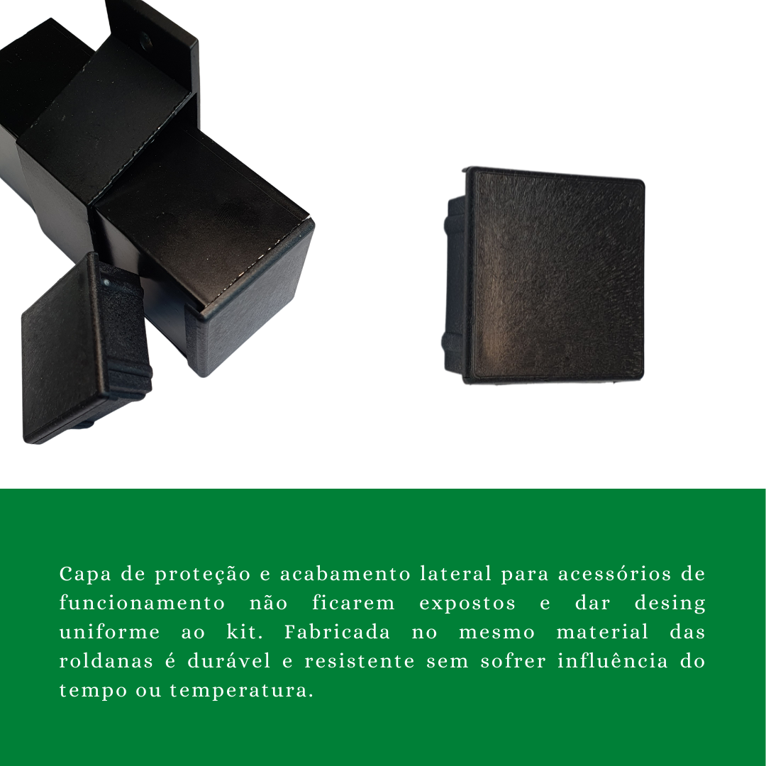 Kit Porta Madeira 0,90x2,10m Primer + Trilho Correr 1,80m Preto + Brinde - 12