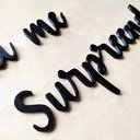 Ver imagem 6 de Quadro Vida Me Surpreenda!!! / Ho'oponopono Mágico, lettering, decoração - Toque 3D:Preto