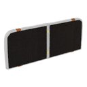 Ver imagem 4 de Cabeceira Painel Orgânico Cama Box Casal Padrão Flay 140cm Dobrável Bouclé Cinza Claro - Desk Design