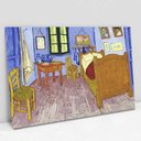 Ver imagem 1 de Quadro Decorativo em Canvas Quarto em Artes - Van Gogh TaColado Moldura Madeira 120 x 80cm