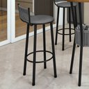 Ver imagem 2 de Kit 2 Banquetas Assento Estofado para Cozinha Bete