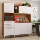 Ver imagem 7 de Kit Cozinha 6 Portas 2 Gavetas Serena Amendola/Branco