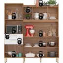 Ver imagem 5 de Kit Cozinha 6 Portas 2 Gavetas Serena Amendola/Branco