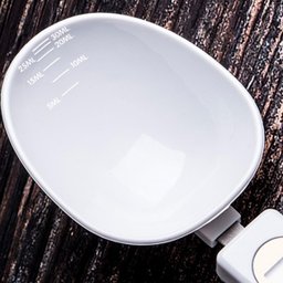 Colher Balança Digital Medidora Dosador Dieta Receita Branca - 4