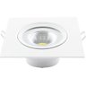 Kit 5 Spot Led Embutir Quadrado 7w 6500K Bivolt Branco Frio Avant - 3