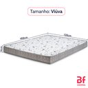 Ver imagem 2 de Colchão Viúva Espuma D28 Hipoalergênico 128x188x14cm Bf Colchões
