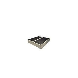 Base de Cama Box com Baú Queen ou King com 6 Pezinhos 2 Puxadores Frontais - Bege - King Corino - 8