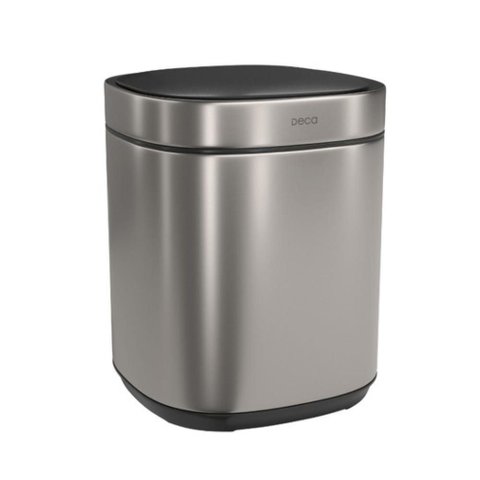 Lixeira Quadrada com Sensor 8 Litros Inox 1007.qua.8.inx Deca