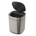 Ver imagem 6 de Lixeira Quadrada com Sensor 8 Litros Inox 1007.qua.8.inx Deca