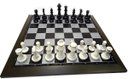 Ver imagem 4 de Jogo de Xadrez Magnético Grande 39x39 Modelo Viagem 2908