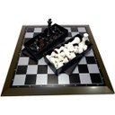 Ver imagem 1 de Jogo de Xadrez Magnético Grande 39x39 Modelo Viagem 2908