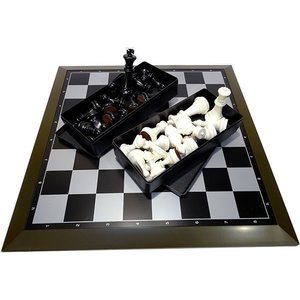 Jogo de Xadrez Magnético Grande 39x39 Modelo Viagem 2908