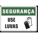 Ver imagem 1 de PLACA SEGURANÇA USE LUVAS