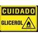 PLACA CUIDADO GLICEROL - 1