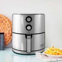 Ver imagem 6 de Air Fryer Britânia 4,6 Litros 127v 1500w Display Analógico Preto e Inox Bfr46pi