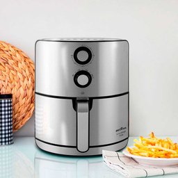 Air Fryer Britânia 4,6 Litros 127v 1500w Display Analógico Preto e Inox Bfr46pi - 6