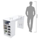 Ver imagem 3 de BANCADA BALCÃO GOURMET, COZINHA M33.2020.B MDF S PORTA MUNDI MOVEIS