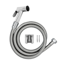 Ver imagem 2 de Ducha Higiênica Metal Gatilho Mangueira 1,80 Mt Sem Registro:Cromado