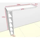 Ver imagem 4 de Bancada de Cozinha Bar Sala em MDF