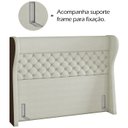 Ver imagem 6 de Cabeceira Casal 140 cm Hav Linho E Corano SL 76 TCS 721 Peer