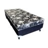 Cama Box Solteiro Conjugado Ortopédico Pérola Negra 88x188x53 - 1