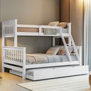 Ver imagem 1 de Treliche de Madeira Casal Solteiro com Aux Casal Woodstore